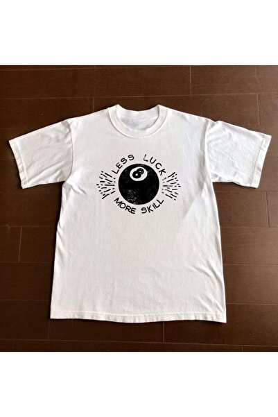 MAYDAY CULTURE Mayday Culture Бяла прекалено голяма унисекс тениска с DTF печат