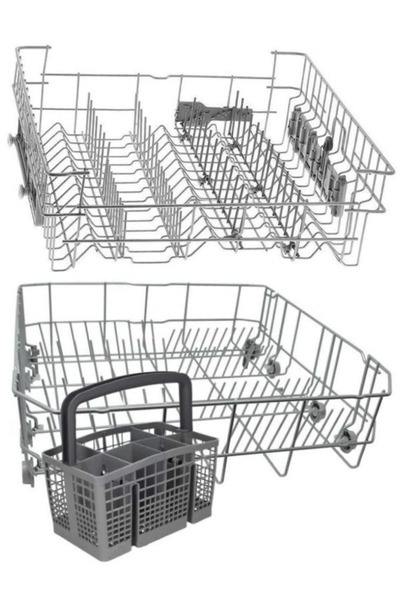 Arçelik ARÇELİK_ BEKO_ALTUS_GRUNDİNG UYUMLU BULAŞIK MAKİNESİ ALT VE ÜST SEPETİ
