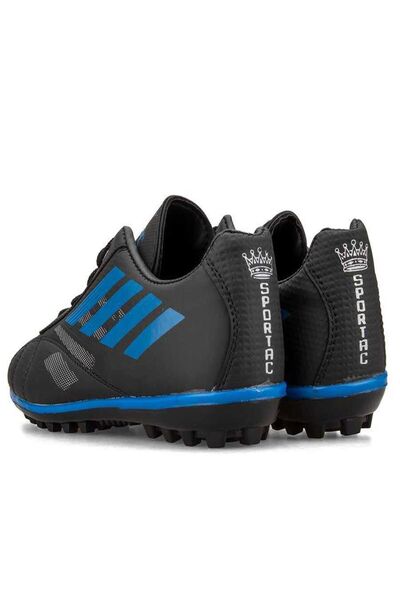 SPORTAÇ LİG Neymar Genç Halı Saha Futbol Ayakkabı SİYAH_MAVİ