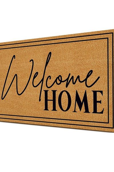Decovetro Welcome Home Patterned Door Mat - 40x60 Cm Door Mat