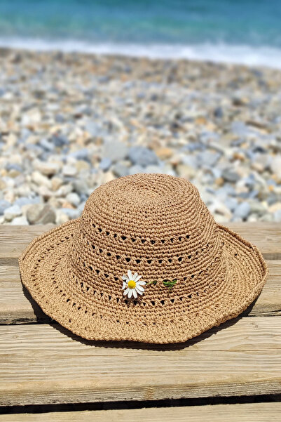 El örgüsü PLAJ ŞAPKASI EL ÖRGÜSÜ  1. KALİTE KAĞIT İPTEN