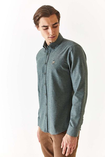 U.S. Polo Assn. 1672287   ΠΟΥΚΑΜΙΣΟ POLO WOVEN