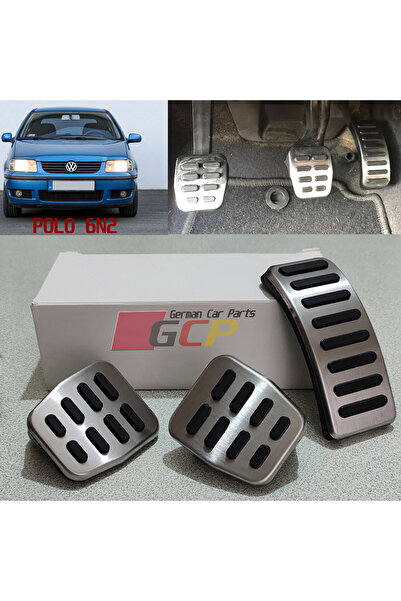 GCP German Car Parts POLO 6N2 Uyumlu Pedal Seti - POLO 6N2 Krom Spor Pedal Ak...