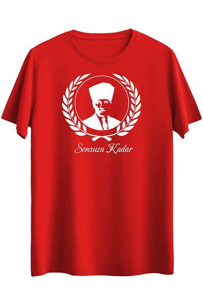 Çapıt Forever Printed Crew Neck Short Sleeve 19 May 29 October T-Shirt
