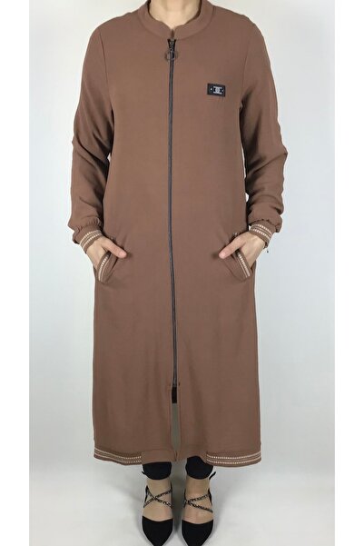 ECE GİYİM KADIN AYROBİN KOLAĞZI VE ETEĞİ RİBANALI CEPLİ YAZLIK SPOR KAP