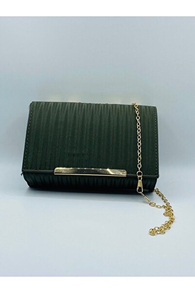 MUSCO Şık Zincir Detaylı Kadın Kutu Çanta