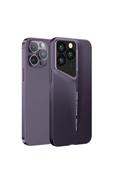 Rivor Apple iPhone 14 Pro İçin Kılıf Ultra İnce Kameralı Korumalı Sert Rubber...