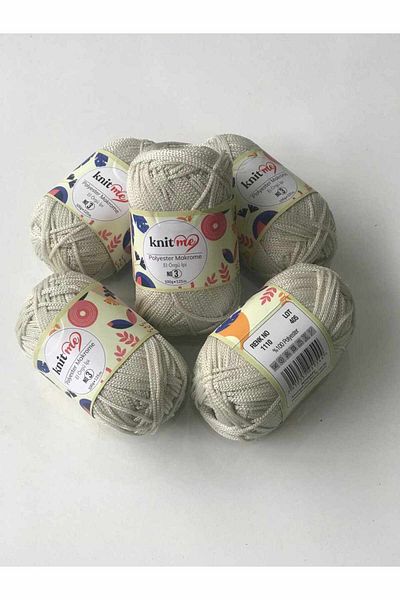 Alize 100 Gr Πολυεστέρας Μακραμέ Πλεκτό Χέρι - 3 mm Σχοινί 1110
