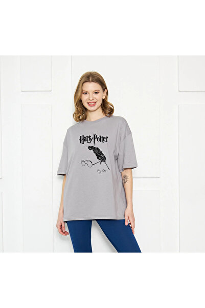 FULL TOLERANCE Μπλουζάκι με στάμπα Harry Potter Unisex Oversize Crew Neck