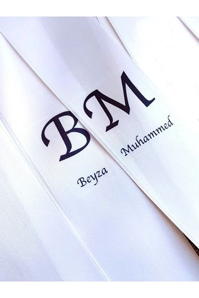 İsabella Accessories Jewelry Ribbon - Engagement Wedding Bridal Groom Ceremony Ribbon Satin White Ribbon Jewelry Ribbon
