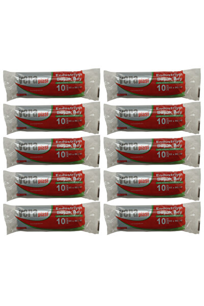 ENDÜSTRİYEL BÜYÜK BOY 10'LU ÇÖP POŞETİ