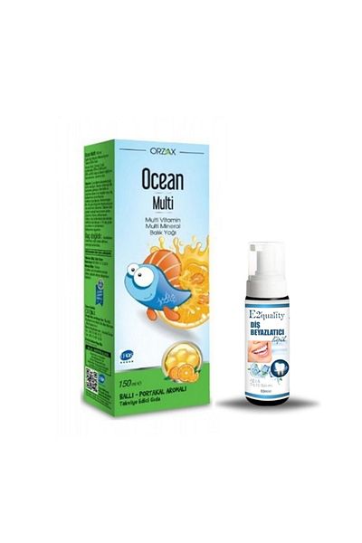 Ocean OrzaxOceanMulti 150mlSyrup - Honey Orange and Gift Whitening Foam