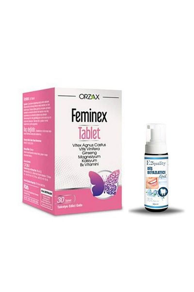 Ocean Orzax Feminex 30 Tablet + Gift Teeth Whitening Foam