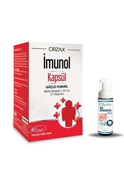 Ocean Orzax Imunol 40Capsule + Gift Teeth Whitening Foam