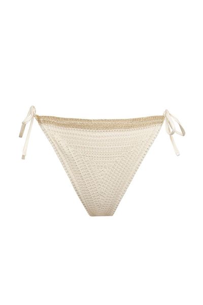 DeFacto Fall in Love – Strick-Bikinihose in normaler Passform C3743AX24SM