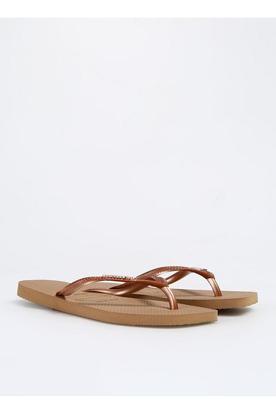 Havaianas Pink Gold Women's Beach Slippers 41482575282