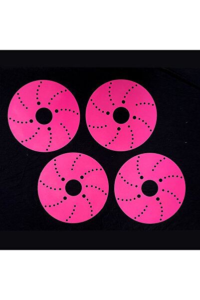 KARA AUTO 13"İnç Pembe Kampana Sacı 4 Adet 1 Takım