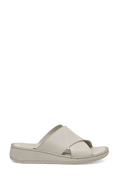 Polaris 5 Nokta 105144.Z4Fx Beige Women's Slippers