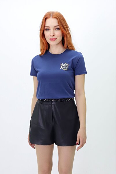 Get Crazy You Me So Loved - Άνετο μπλουζάκι με στάμπα