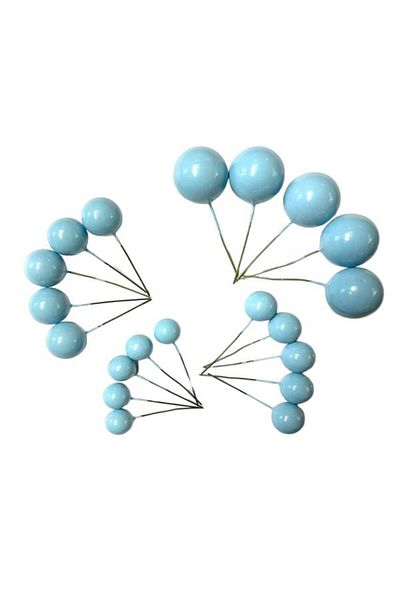 Pastaland Blue Matte Decorated Cake Ball