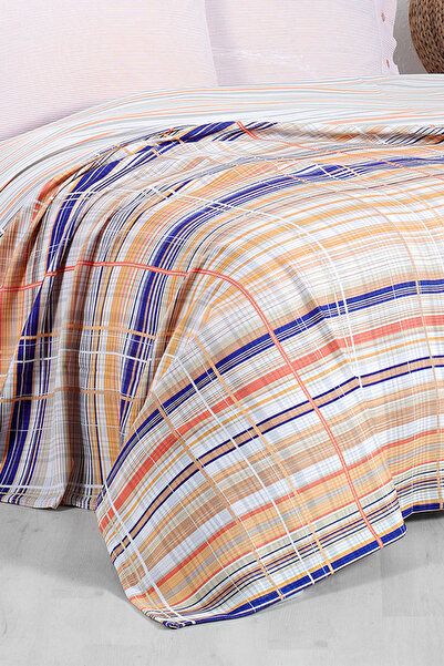 Sarev Viola Orange - Double 100% Cotton Pique Set