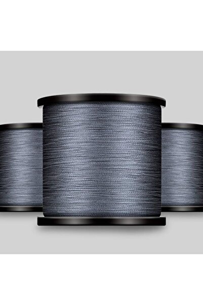 RIKIMARU 0.14 مم RX4-4 طبقة 150 متر، سحب 12.2 كجم، حبل رمادي اللون، شبكة، خط صيد حريري