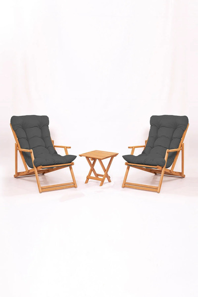 Rual Bahçe&balkon&teras&plaj Su Geçirmez Kumaştan Sandalye Minderi 110x50cm 2...