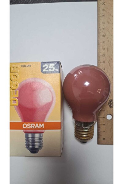 osran osram kırmızı soft ampul E27 /25W