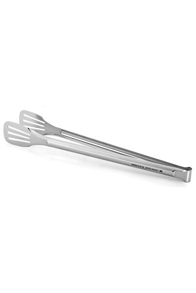 GÖNEN ÇELİK Paslanmaz Çelik Krom Et Mangal Maşası 33 Cm Boyu