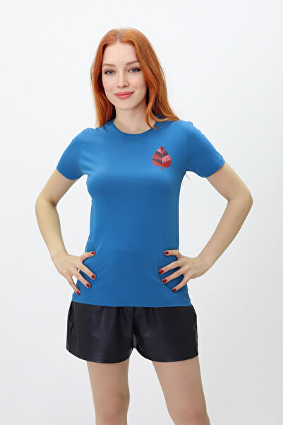 Get Crazy Μπλουζάκι με μοτίβο φύλλων