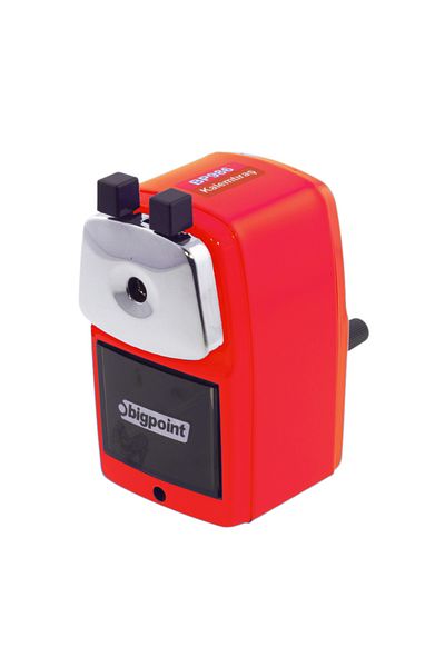 ONABANA Pencil Sharpener with Arm Table Type Large Red