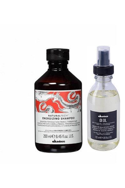 Davines Energizing Shampoo - 250ml+Oı Oil 135 Ml Davines-Noonline2020