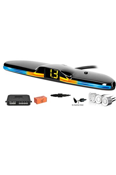 WİNOXX Park Sensörü Ekranlı (gümüş Gri Sensör)