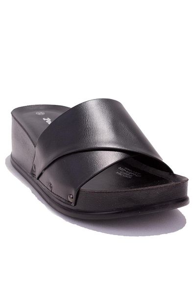Polaris 162823 CN - Papuci ortopedici negri pentru femei cu toc oriental Utilizare zilnică