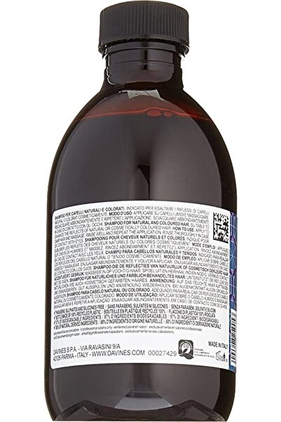 Davines ddAlchemic Shampoo Silver Mor Şampuan 280ml DAVİNES-NOONLINE2032