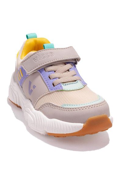Vicco Kong 346P24Y140CN - Beige Orthopedic Girl's Sneakers