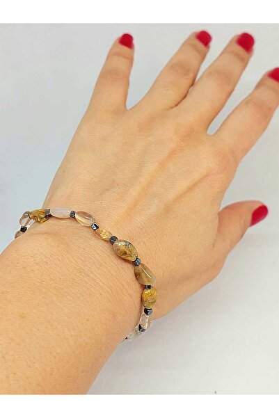 Yasamtohumu سوار ذهبي من حجر البريل - تصميم (47154)