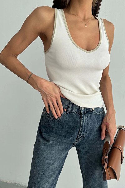 Eka Γυναικείο εσώρουχο Cream Piping 0709-4004