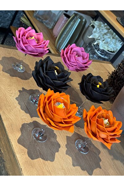 Cosenza Yapay gül bardak mum