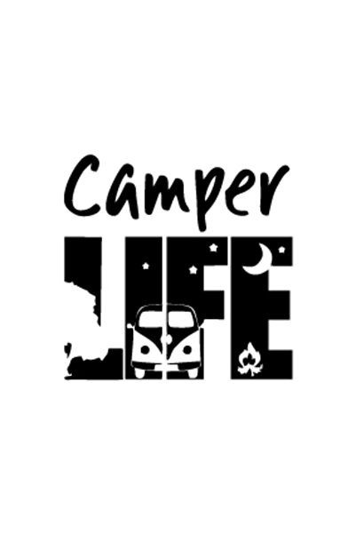 Reysa Tasarım كامبر لايف بلاك كامب كارافان - 17x17 سم