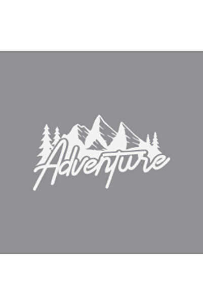 Reysa Tasarım قافلة تخييم بمغامرة بيضاء مقاس 17 × 17 سم