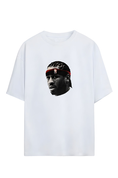 Adrift Tricou oversize unisex Allen Iverson - Proiectat