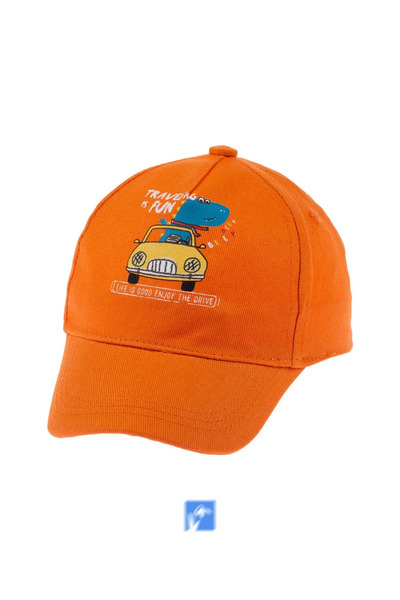 Kardelen Butik Denizli 100% Cotton Sun Hat for Boy (Age 1-3) ( Size 48-50)