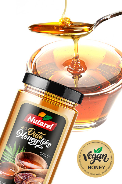 NUTAREL Date Honey - %100 Hurma Bal Kıvamında - Vegan Bal 630gr