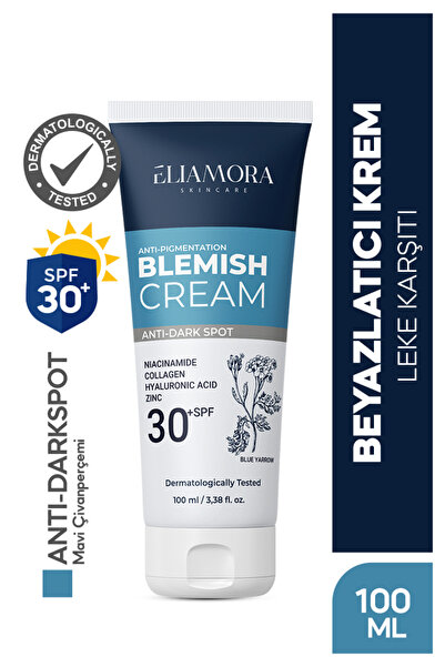 eliamora Cilt Beyazlatıcı Leke Kremi 30+Spf