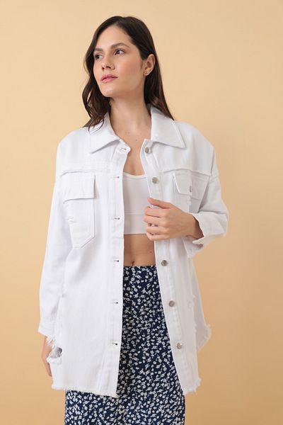 Asist Distressed Two-Pocket Shirt - 0342