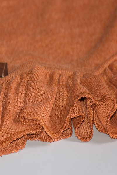 Peki Baby Buy 5 Pay 4 Flamed Thin Single Jersey 100% Cotton Plain Leather Label Set 2-Piece Frilly T-Shirt Sort 14720