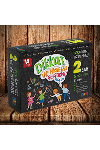 Monera Yayınları 2. Sınıf Dikkat Ve Hafıza Geliştirme Programı (14 Kitap) - O...