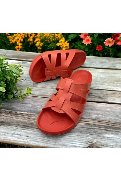 Hızlı Al Women's Extra Comfortable Non-Slip Sole Orthopedic Supported Daily Slippers