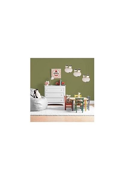 Bosphorus Wall Decoration Mirrored (Sticker) Rabbit Shaped PVC-Mirror 20x20 cm JM08006